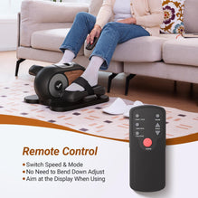 Under Desk Elliptical: 12-Speed Quiet Portable Exerciser