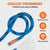VEVOR Static Climbing Rope 125, 150, 200ft - 32KN Strength, Low Stretch