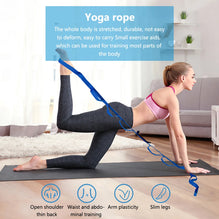 Yoga Stretching Strap for Therapy & Fitness Workouts