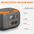 300W Solar Power Station - 260Wh Portable Battery for Outdoors