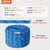 VEVOR Static Climbing Rope 125, 150, 200ft - 32KN Strength, Low Stretch