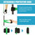 Resistance Bands Set with Handles - 5-Pack for Home Workouts