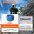 VEVOR Static Climbing Rope 125, 150, 200ft - 32KN Strength, Low Stretch