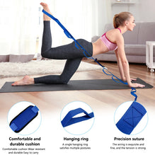 Yoga Stretching Strap for Therapy & Fitness Workouts