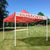 Yescom 10x10' Easy Pop Up Canopy Tent 420D Instant Shelter Outdoor Party Wedding Folding Commercial w/ Carry Bag Red